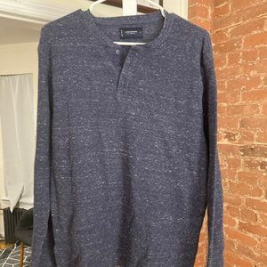 Lucky Brand Henley Sz Large